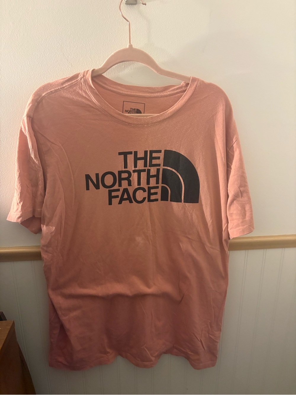 The North Face Men’s XL Dusty Pink Half Dome Logo Graphic T-Shirt